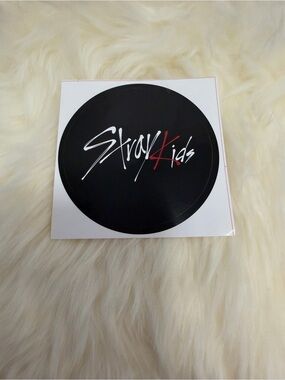 Stray Kids Black Logo Sticker